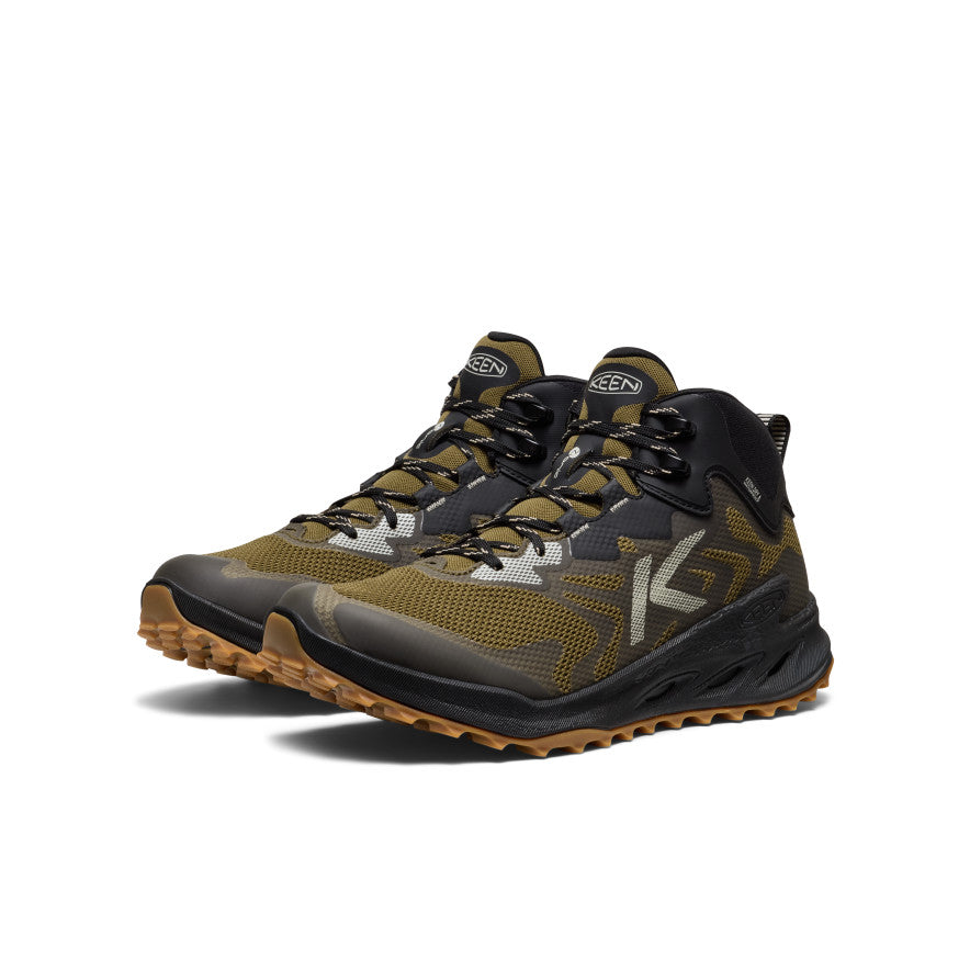 Mens Zionic NXT Waterproof Hiking Boot Dark OliveBlack