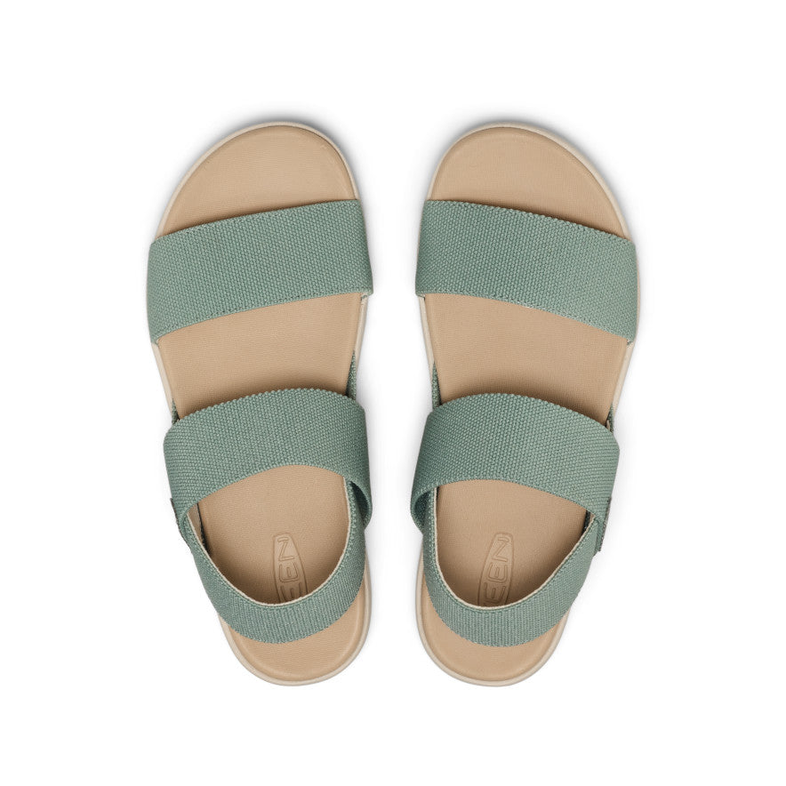 Womens Elle Backstrap Sandal Lily PadBirch