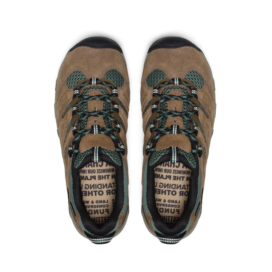 Womens Headout Waterproof Hiking Shoe ShitakeDark Forest
