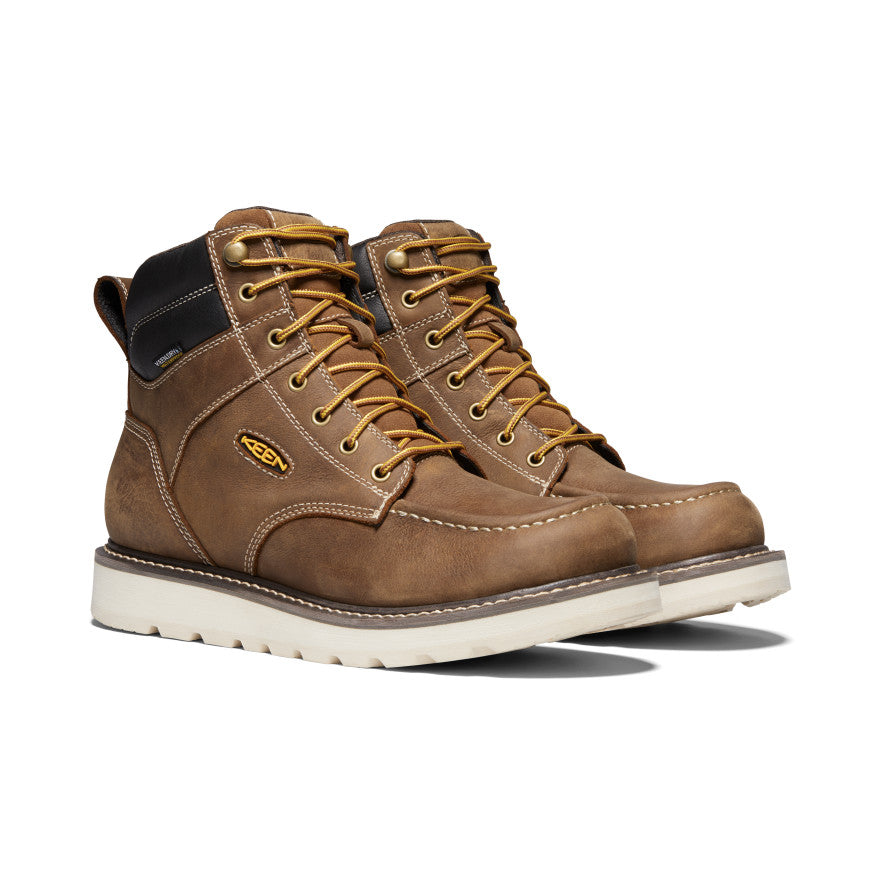 Mens Cincinnati 6 Waterproof Boot Soft Toe BelgianSandshell