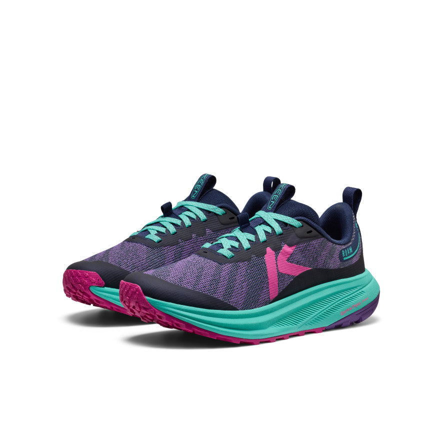 Womens Roam Trail Running Shoe PansyRose Violet