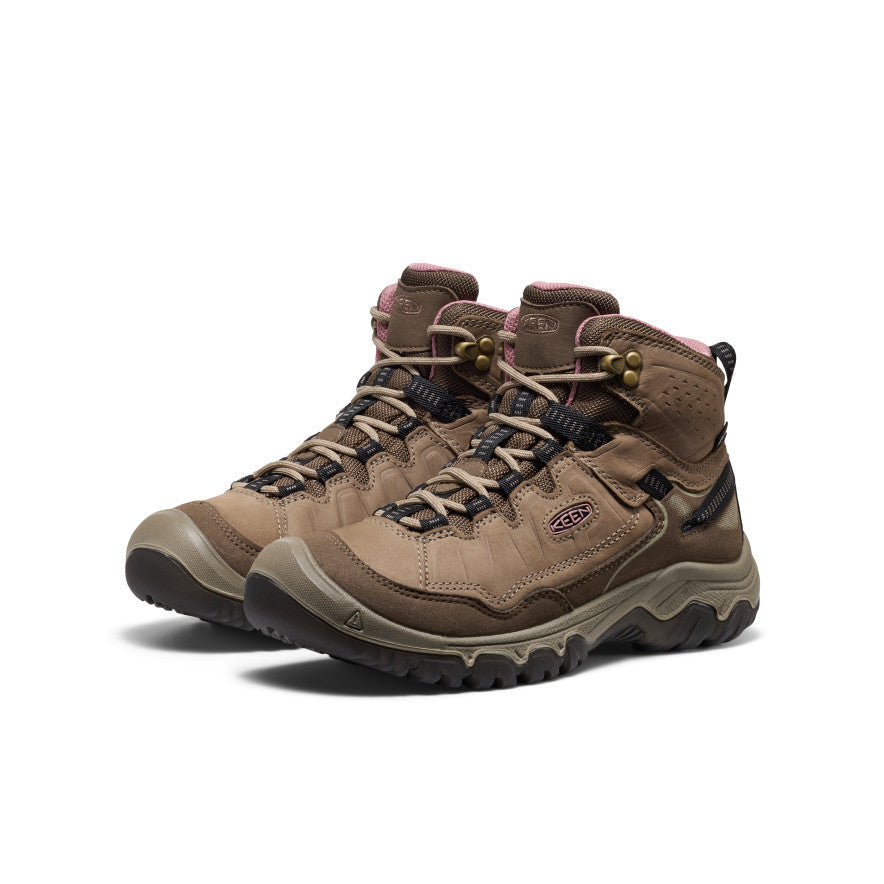 Womens Targhee IV Waterproof Hiking Boot BrindleNostalgia Rose