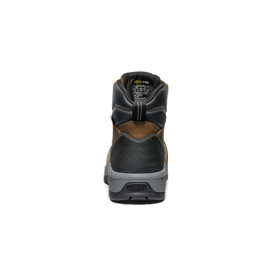 Mens CSA Evanston 6 Waterproof Boot Carbon Toe BisonBlack