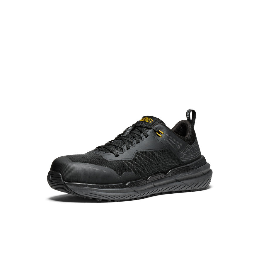 Mens Speedworks Work Sneaker Carbon Toe BlackSteel Grey