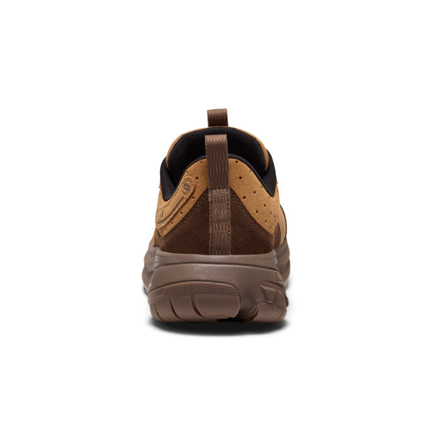Mens Roam Leather Trail Running Shoe ChipmunkDark Earth