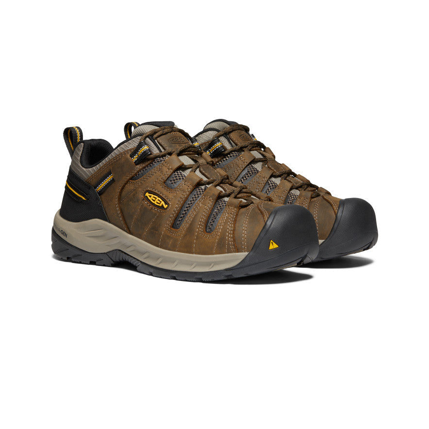 Mens Flint II Soft Toe Cascade BrownGolden Rod