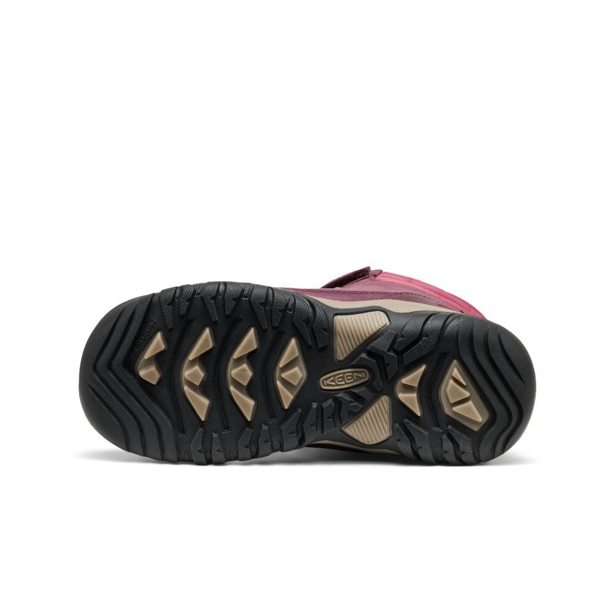 Big Kids Kanibou Waterproof Winter Boot FigPink Lemonade