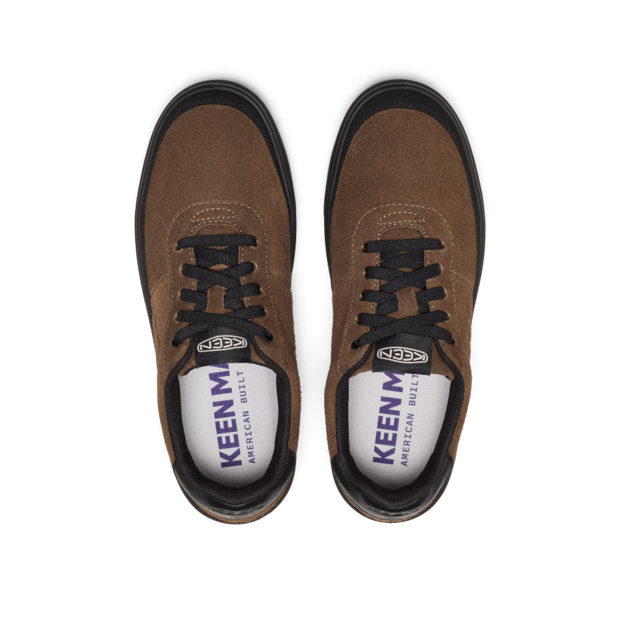 Mens KM4 Leather Sneaker Dark EarthBlack