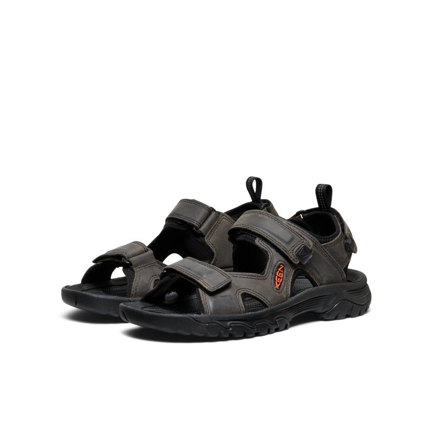 Mens Targhee III Open Toe Sandal GreyBlack