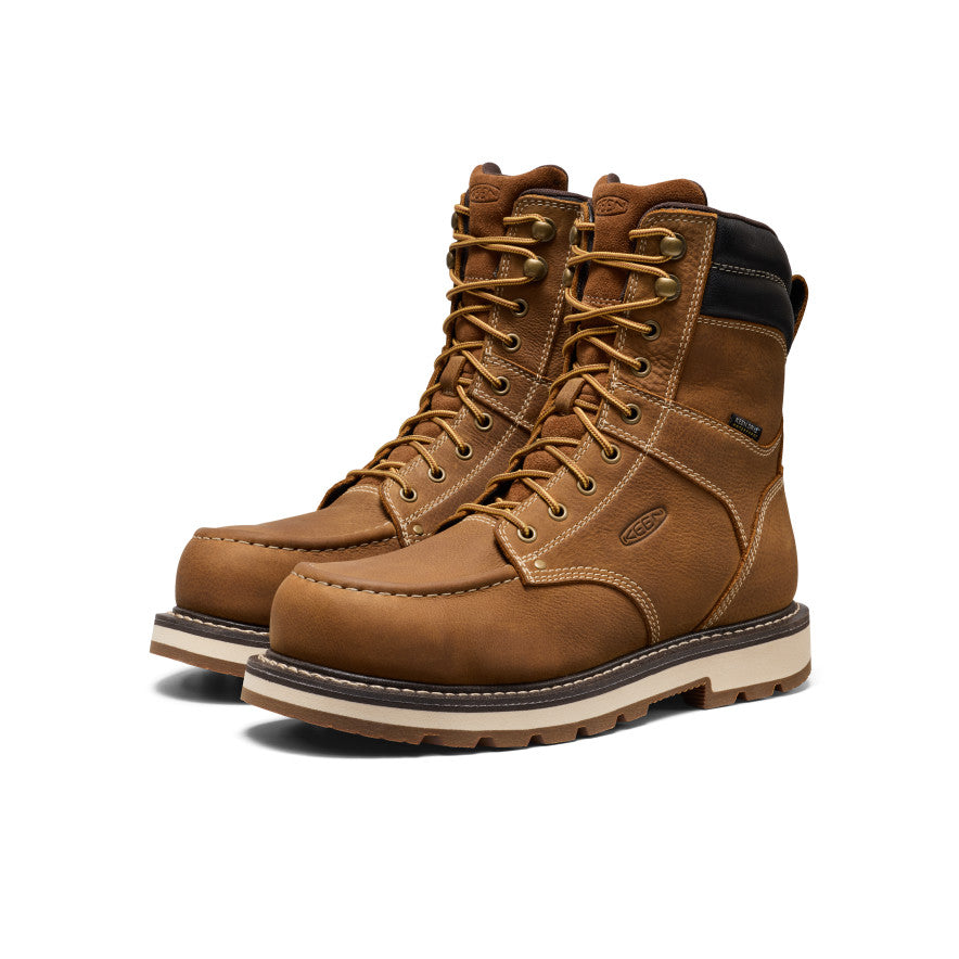 Mens Cincinnati 8 Waterproof 90 Heel Boot Carbon Toe BelgianSandshell
