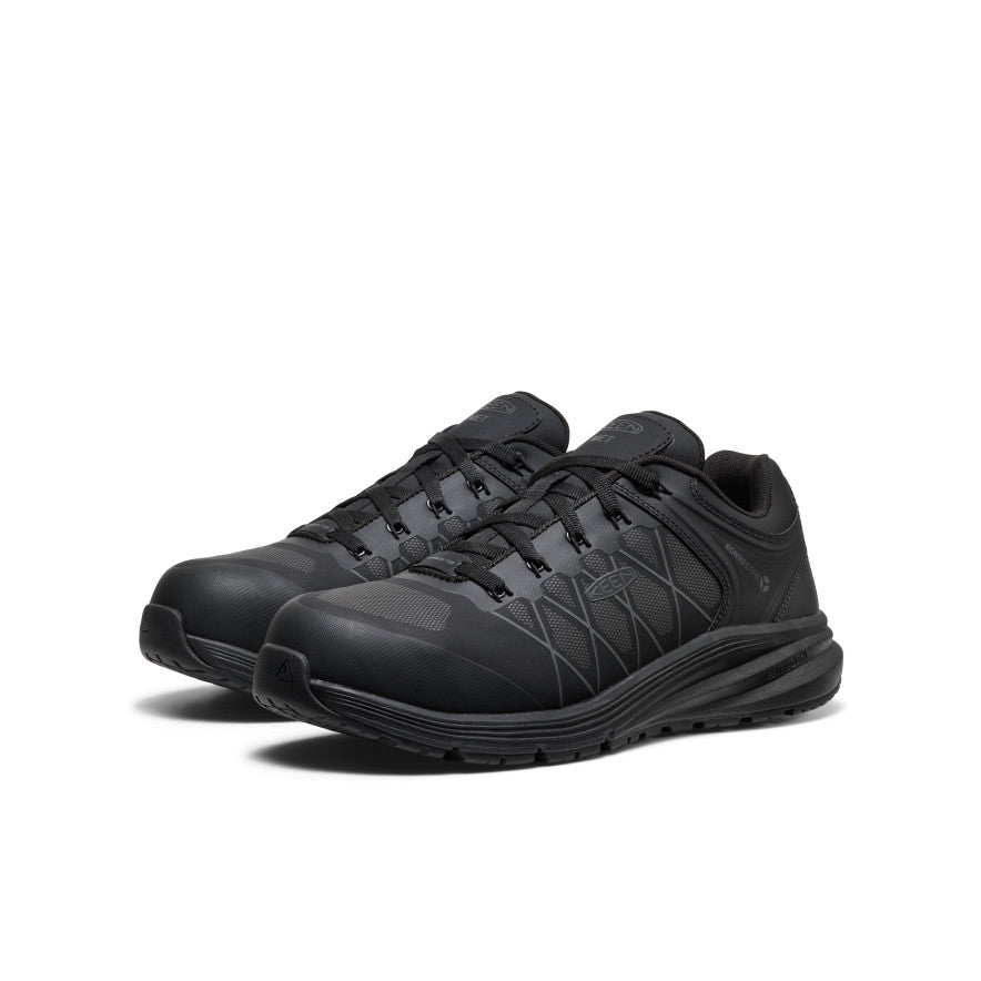 Mens Vista Energy XT Work Sneaker INT MET Carbon Toe BlackMagnet
