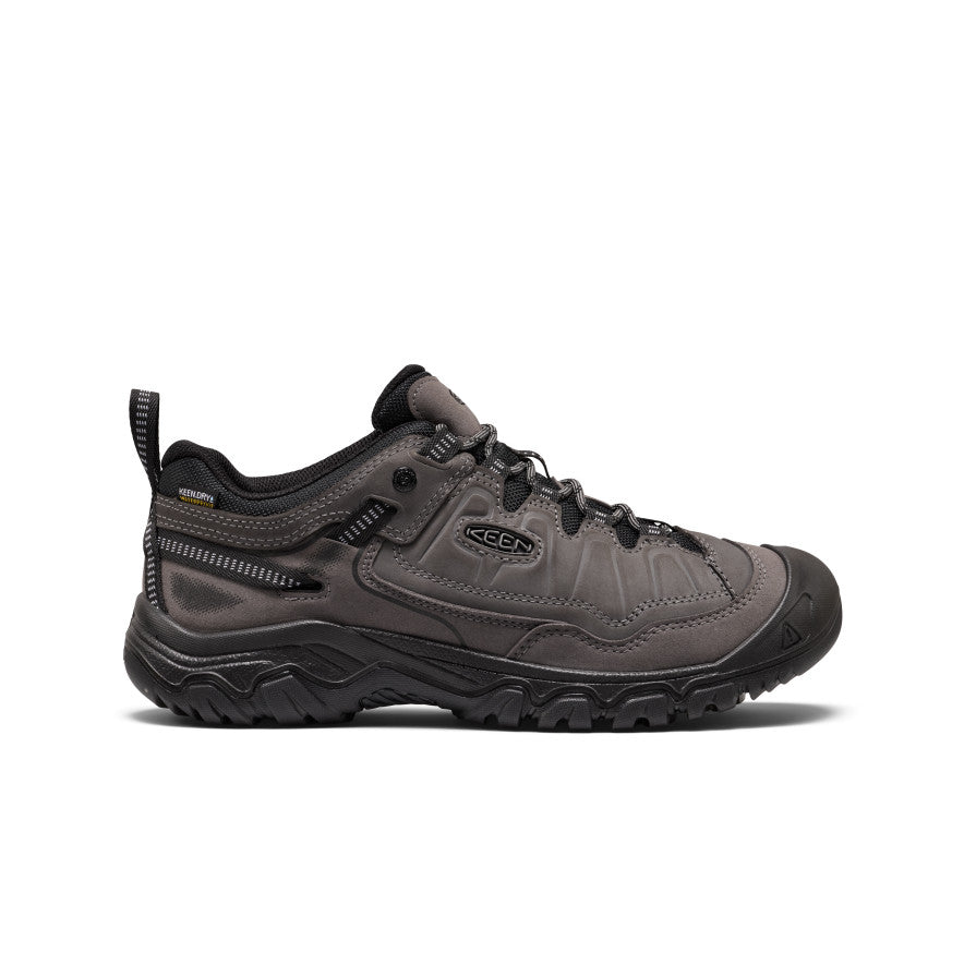 Mens Targhee IV Wide Waterproof Hiking Shoe MagnetBlack