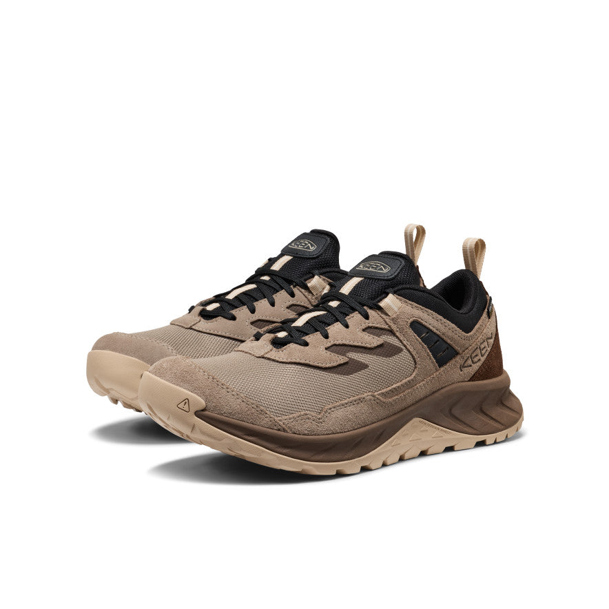Mens Hightrail Waterproof Hiking Shoe CanteenBlack