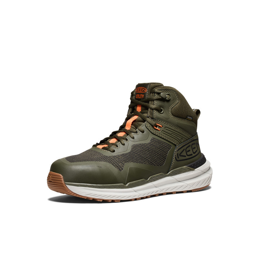 Mens Synchro Waterproof Work Boot Carbon Toe Forest NightGum