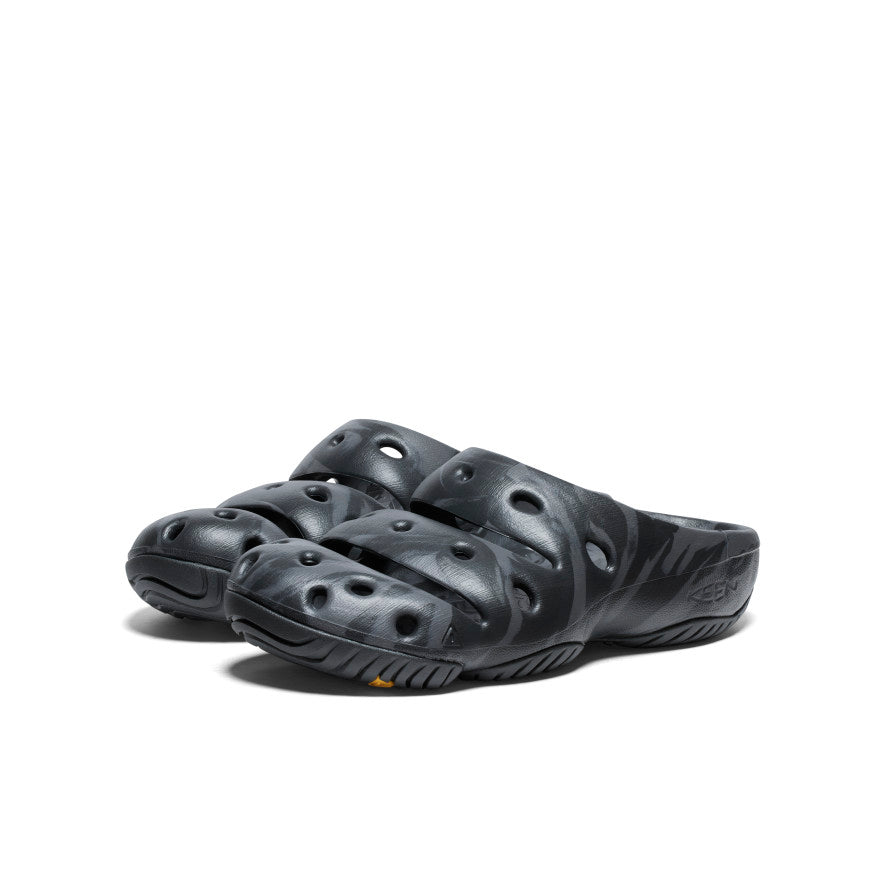 Mens Yogui Clog Black Marble