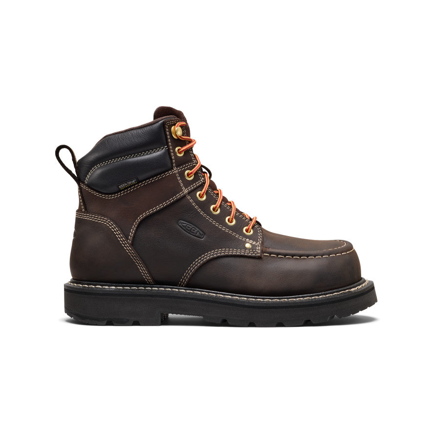 Mens Cincinnati 6 Waterproof 90 Heel Boot Carbon Toe Coffee BeanBlack