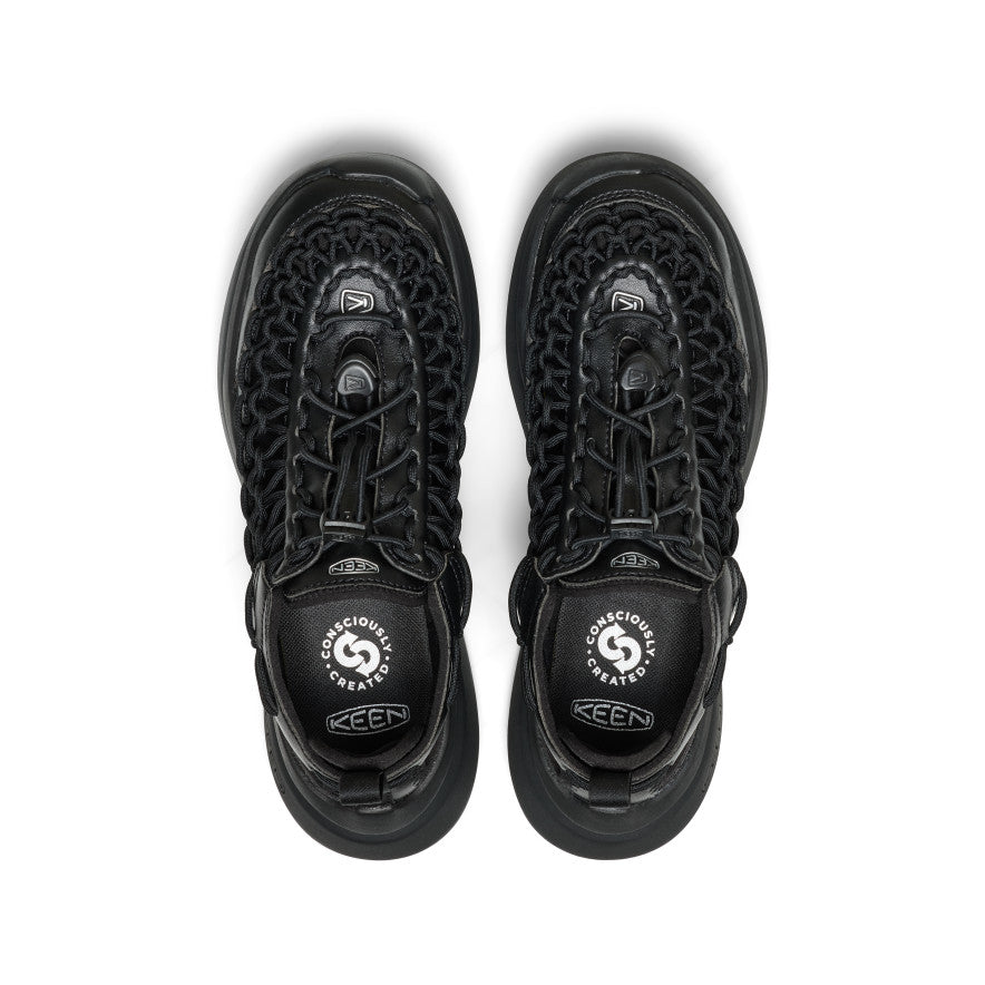 Womens UNEEK WK SNIDEL Sneaker BlackSilver