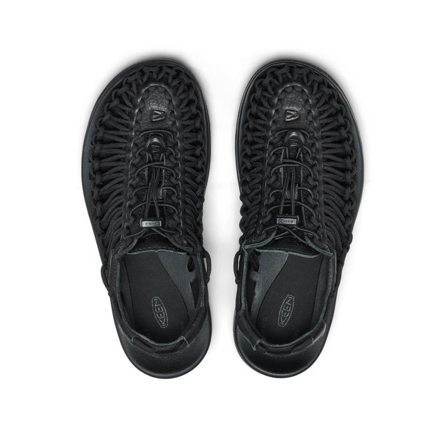 All Gender UNEEK PLT Sneaker Black Smooth Lea
