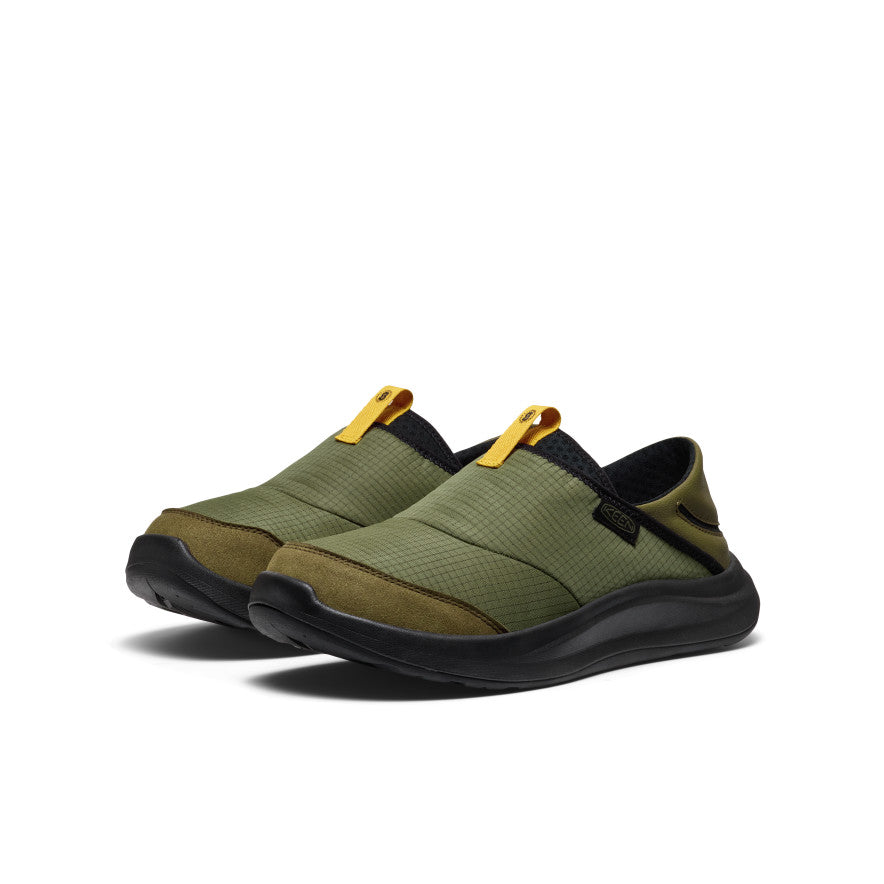 Mens Whyser Slip-On Bronze GreenBlack