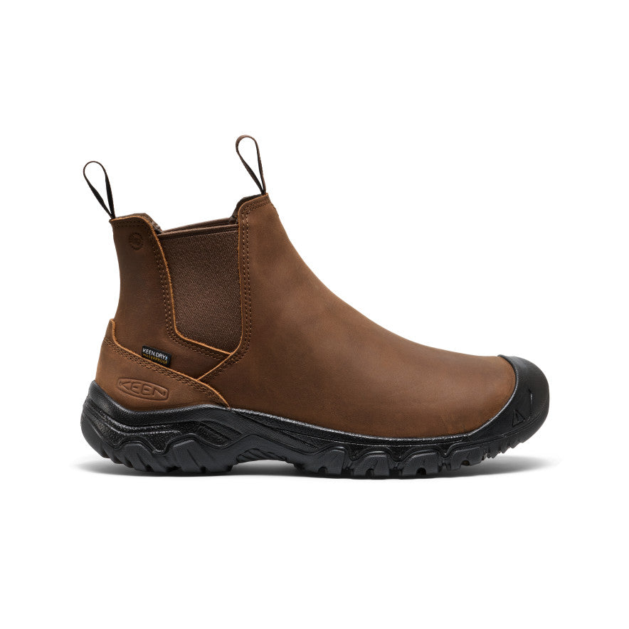 Mens Anchorage IV Waterproof Boot Dark EarthBlack