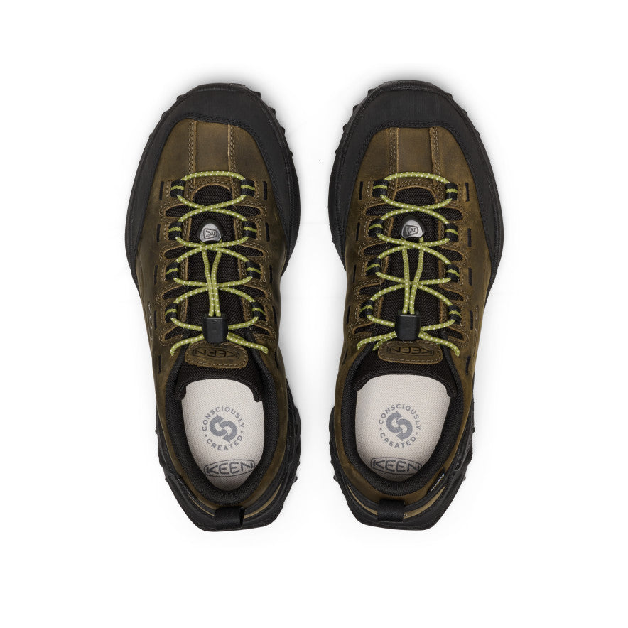 Mens Jasper Zionic Waterproof Sneaker Dark OliveGolden Cypress