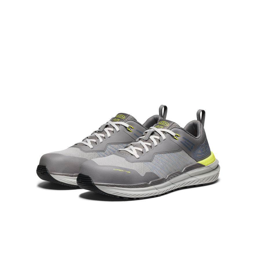 Mens Speedworks ESD Work Sneaker Carbon Toe Steel GreyVintage Indigo
