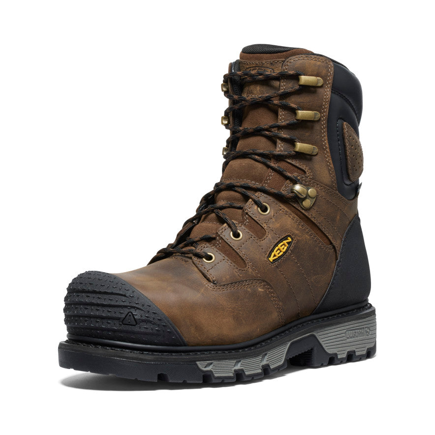 Mens CSA Camden 8 Waterproof Boot Carbon Toe Dark EarthBlack