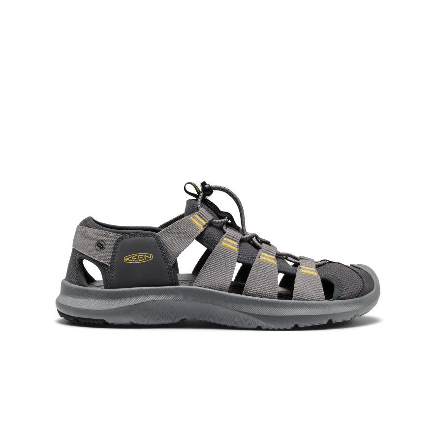 Mens Seanik H2 Sandal Steel GreyCream Gold
