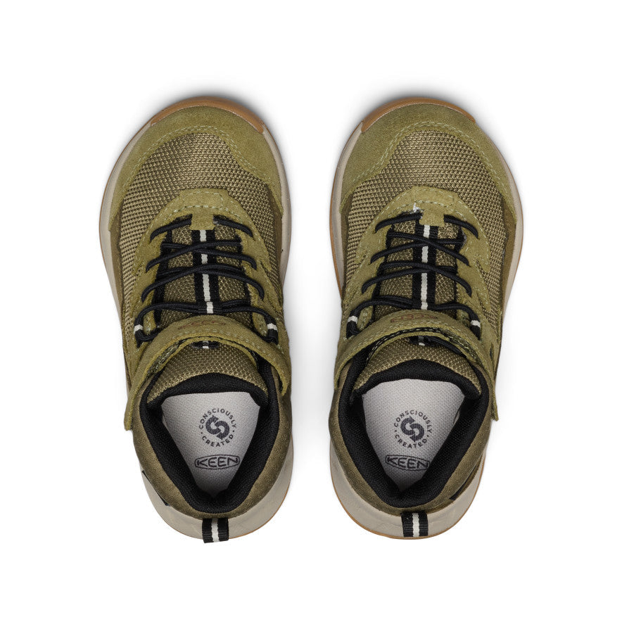 Little Kids Hightrail Waterproof Hiking Boot Dark OliveMartini Olive