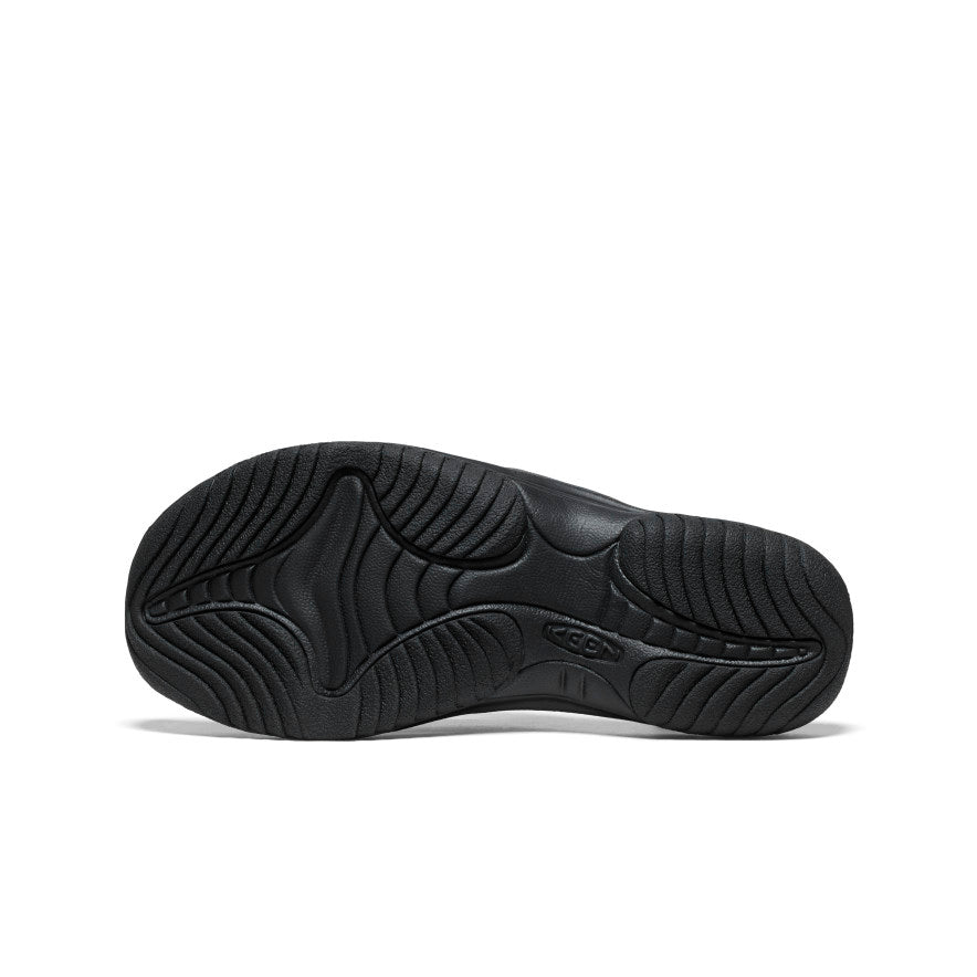 Mens Waimea Leather Flip-Flop BlackBlack