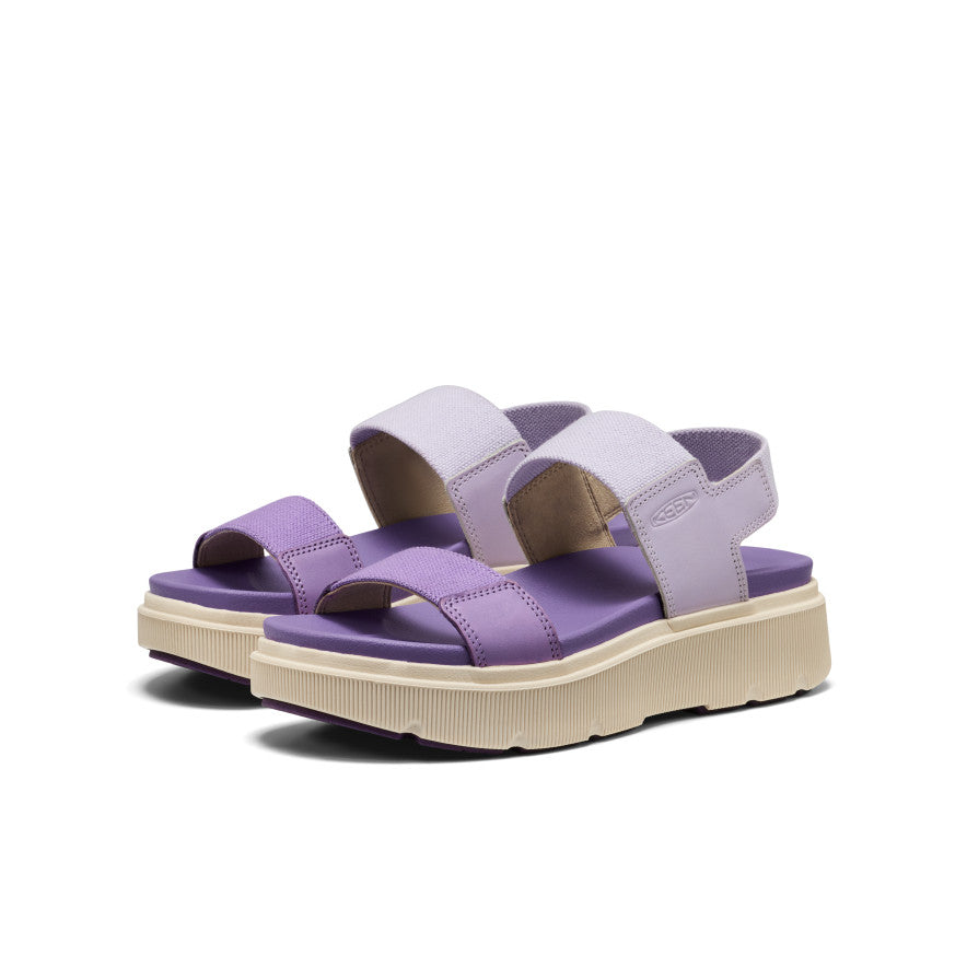 Womens Elle Mila Backstrap Sandal ThistlePurple Haze