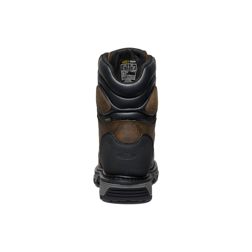 Mens CSA Camden 8 Waterproof Boot Carbon Toe Dark EarthBlack