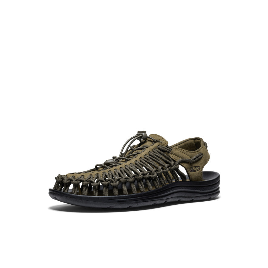 Mens UNEEK Sneaker Dark OliveBlack