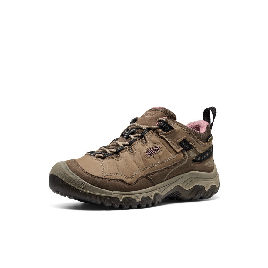 Womens Targhee IV Waterproof Hiking Shoe BrindleNostalgia Rose