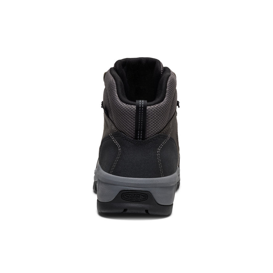 Mens Skokie Waterproof Work Boot Carbon Toe MagnetBlack