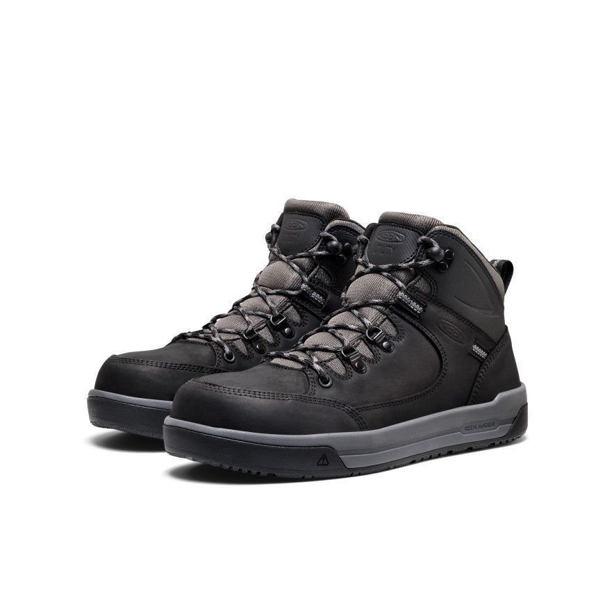 Mens Gibson Hiker Work Boot Carbon Toe BlackMagnet