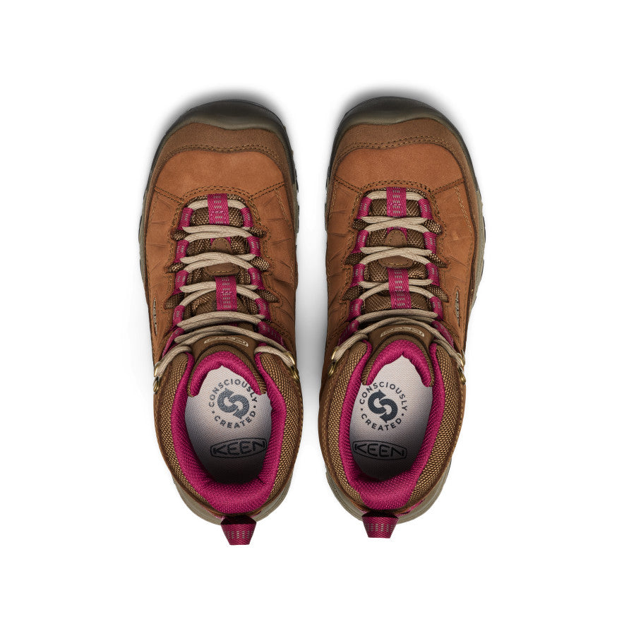 Womens Targhee IV Waterproof Hiking Boot BisonBeaujolais