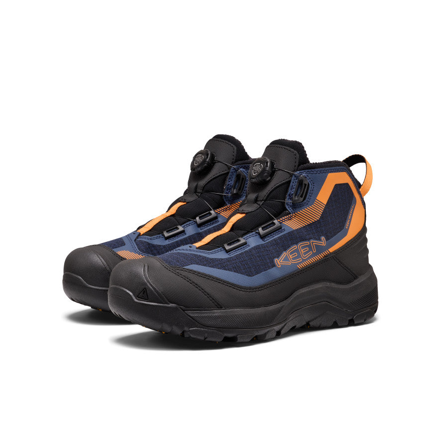 Mens Revel IV EXP CF Polar Waterproof Boot Naval AcademyFlame Orange