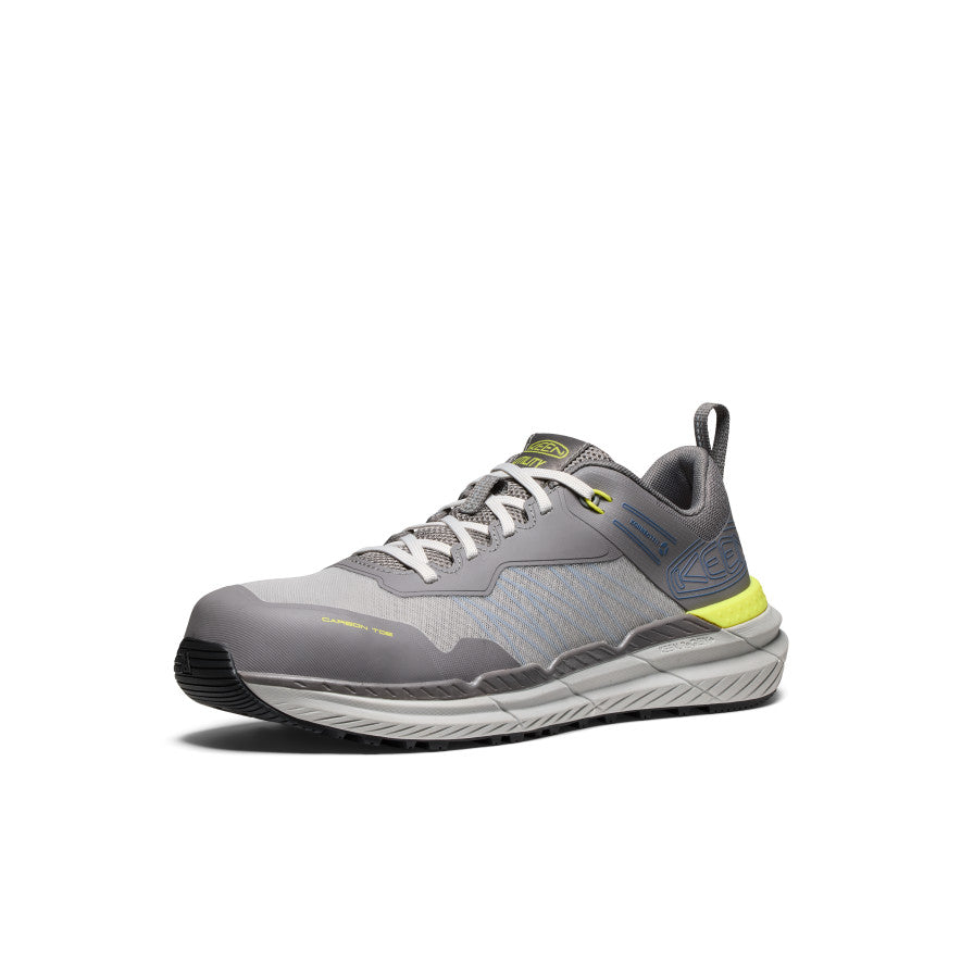 Mens Speedworks ESD Work Sneaker Carbon Toe Steel GreyVintage Indigo