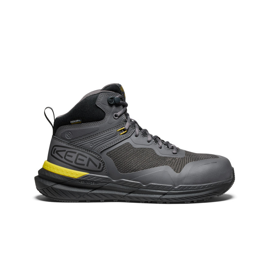 Mens Synchro Waterproof Work Boot Carbon Toe MagnetBlack