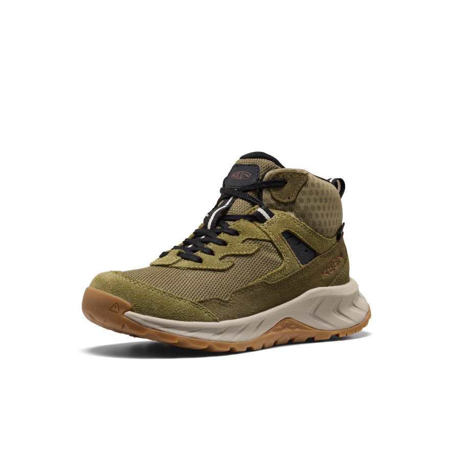 Big Kids Hightrail Waterproof Hiking Boot Dark OliveMartini Olive