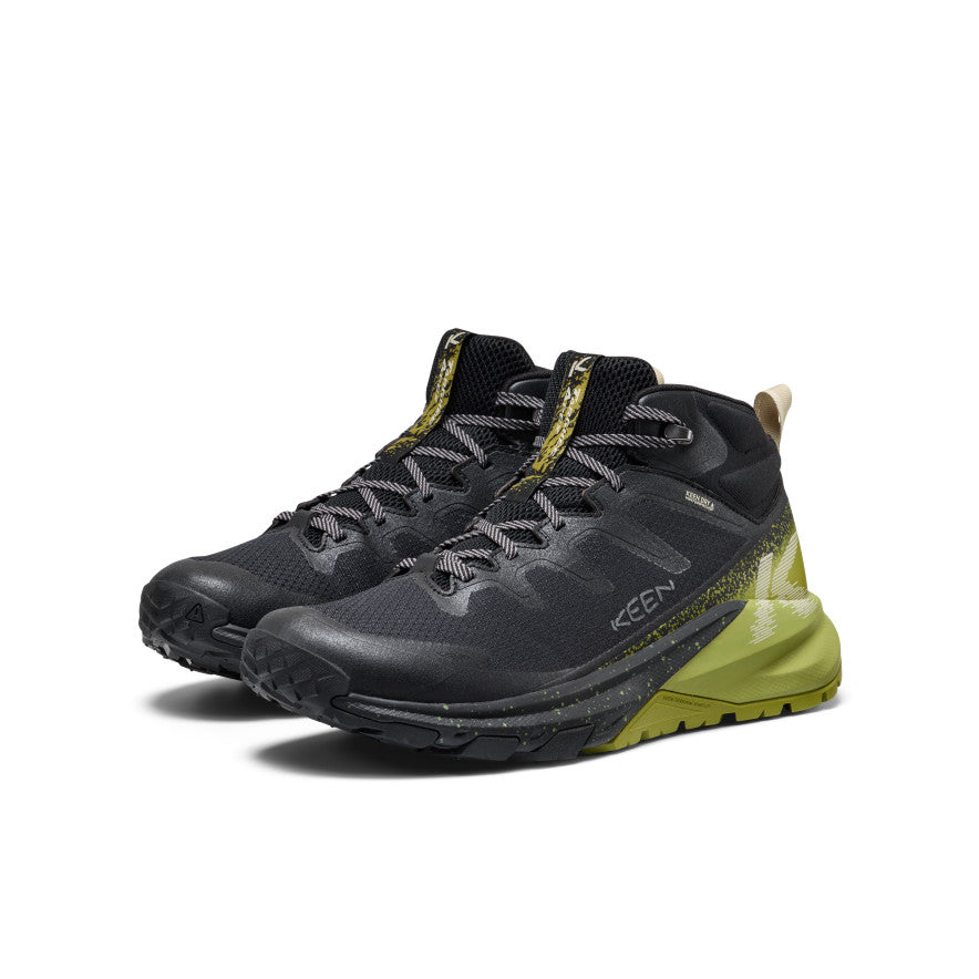 Mens Targhee Apex Waterproof Hiking Boot BlackGolden Cypress