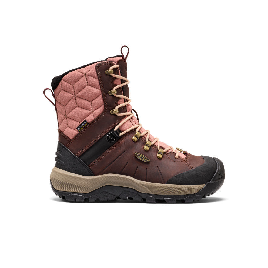 Womens Revel IV High Polar Waterproof Boot Chocolate LabOld Rose