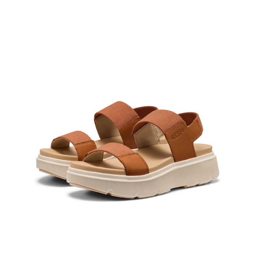 Womens Elle Mila Backstrap Sandal KEEN Maple