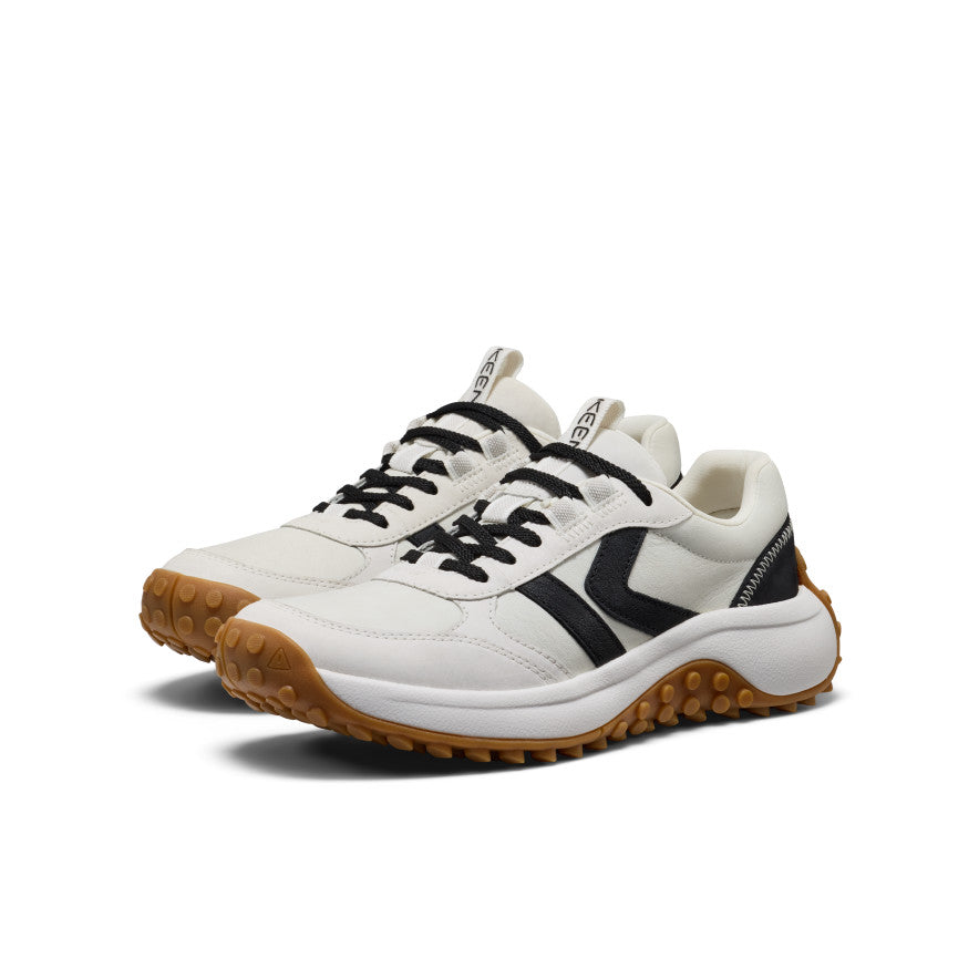 Womens KS86 Leather Sneaker Star WhiteBlack