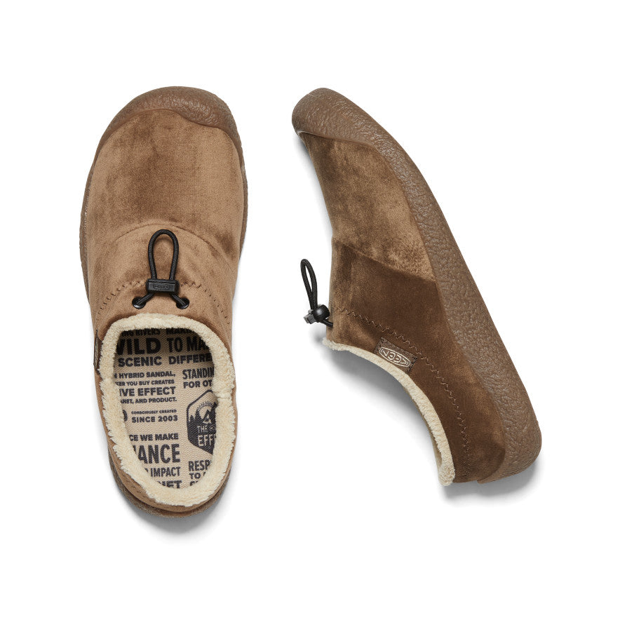 Womens Howser III Slide Dark Earth Velour