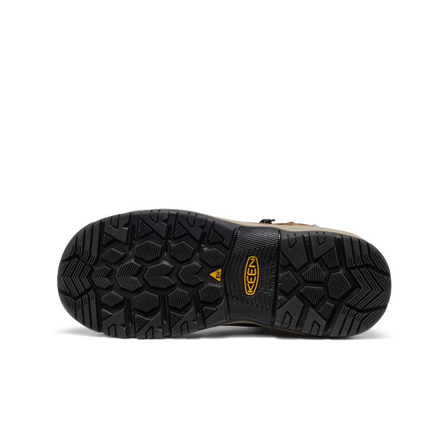 Womens Skokie Waterproof Work Boot Carbon Toe BisonBlack