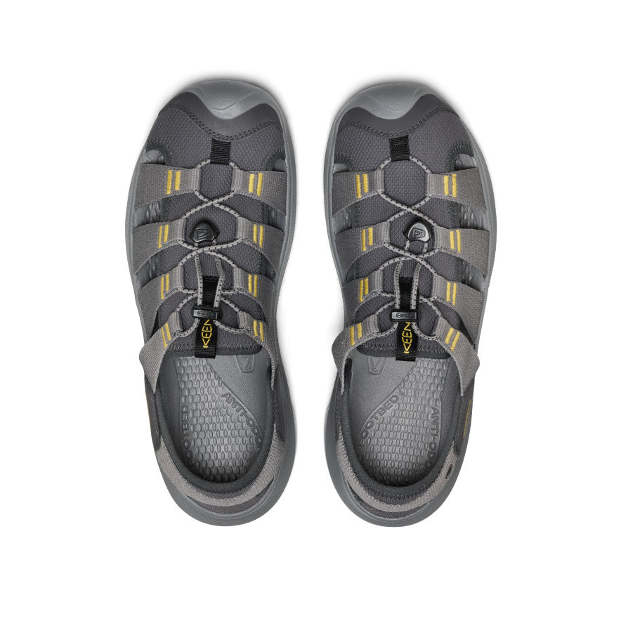 Mens Seanik H2 Sandal Steel GreyCream Gold