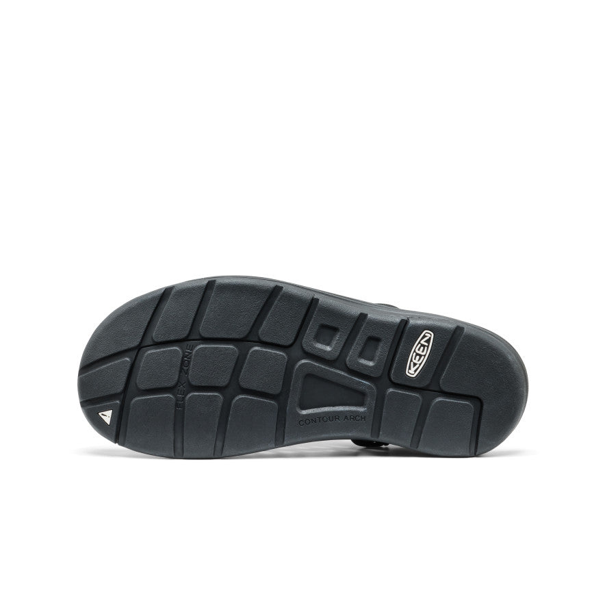 All Gender UNEEK Leather Sneaker Perseid Black