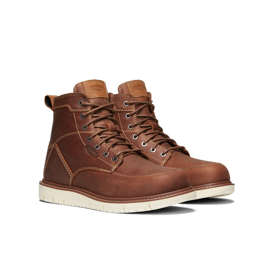 Mens San Jose 6 Boot Soft Toe GingerbreadOff White